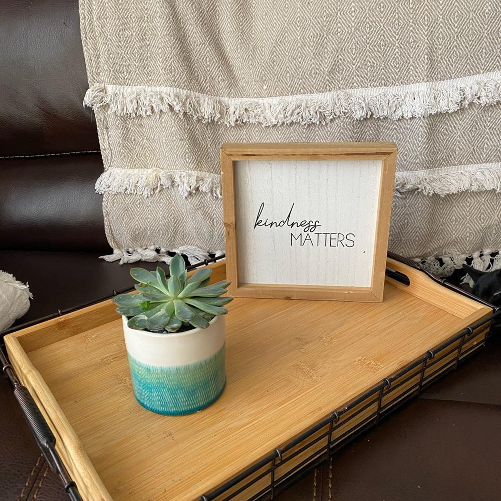 cute wire basket with removable serving tray
